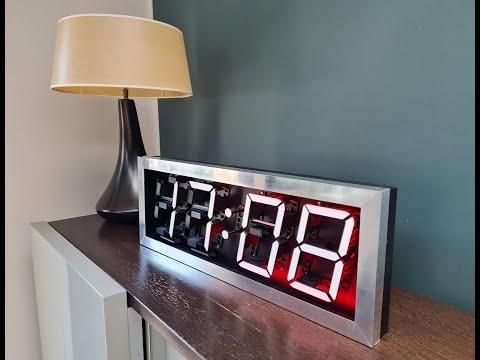 "Old School" 7 segments mechanical clock (and more...)