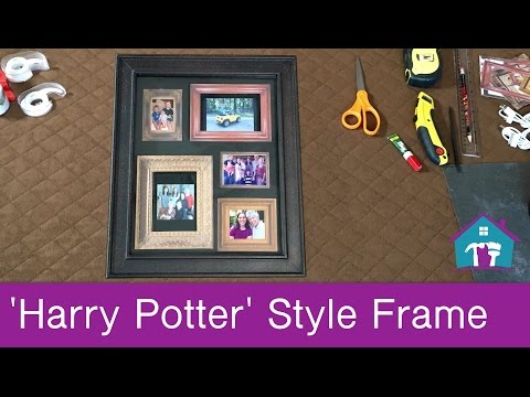 'Harry Potter' Inspired Picture Frame