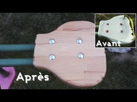 [Mini Tuto] Fabriquer des si&amp;egrave;ges de balan&amp;ccedil;oire vis &amp;agrave; vis en bois