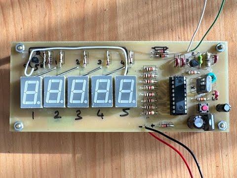 0-50 MHz Frequency counter with pic16f628