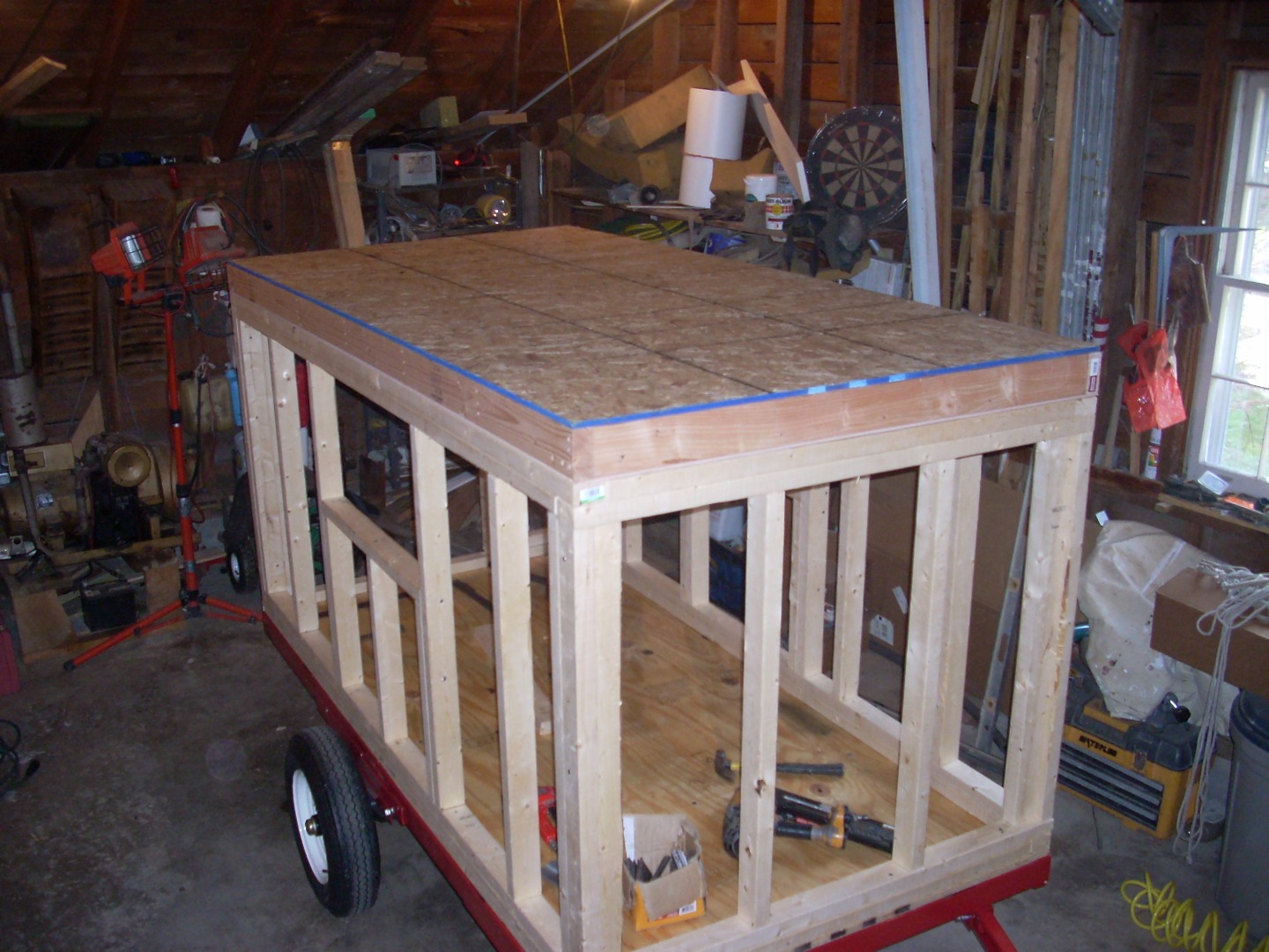 012 - Trailer Build - Roof System Installed.JPG