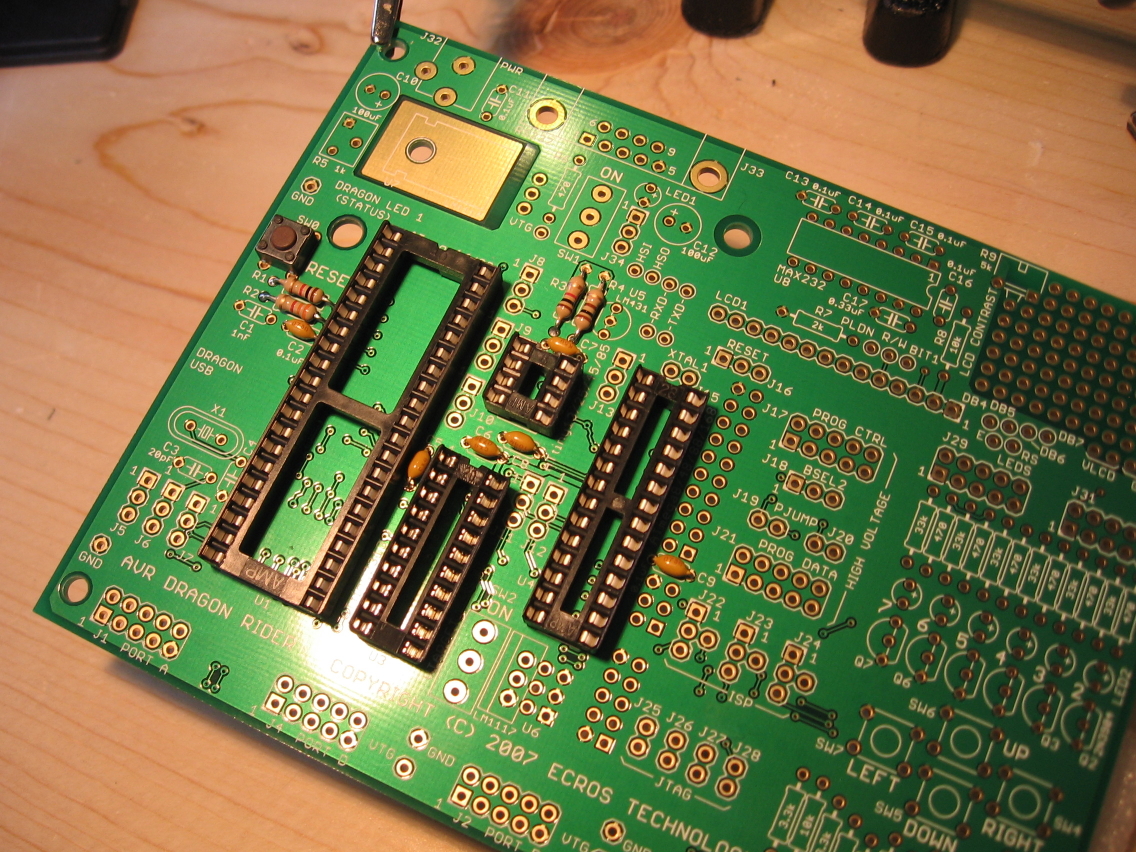 05 - Sockets ready for soldering.JPG