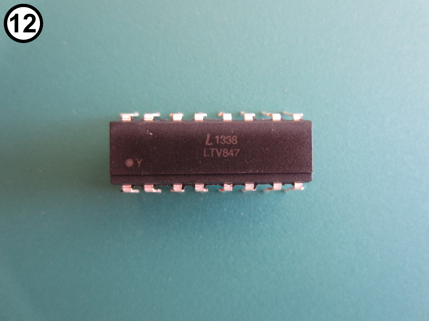 1 - 12 - Circuit Board - Optocoupler LTV847.JPG