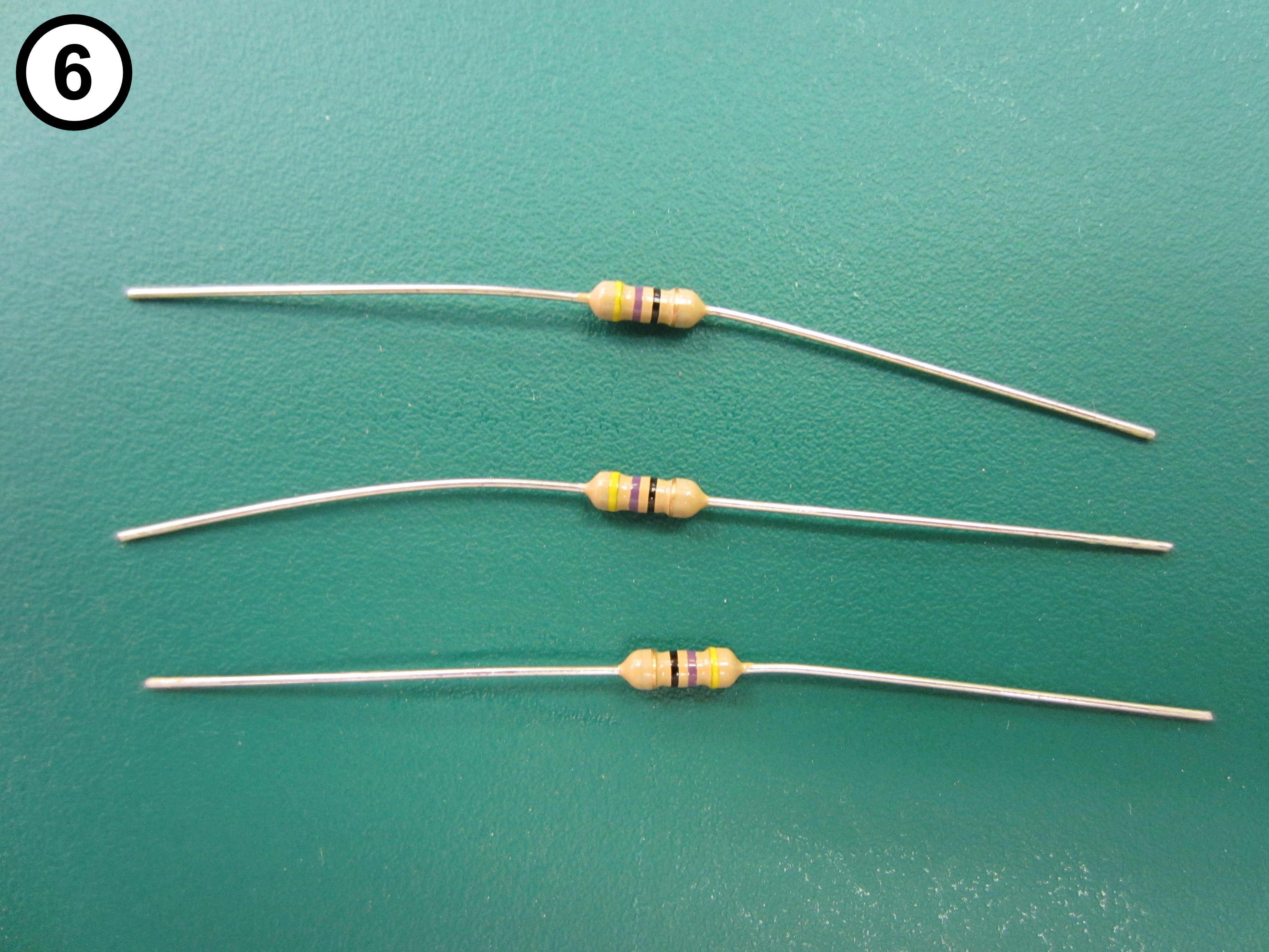 1 - 6 - LED Board 47 Ohm Resistors.JPG