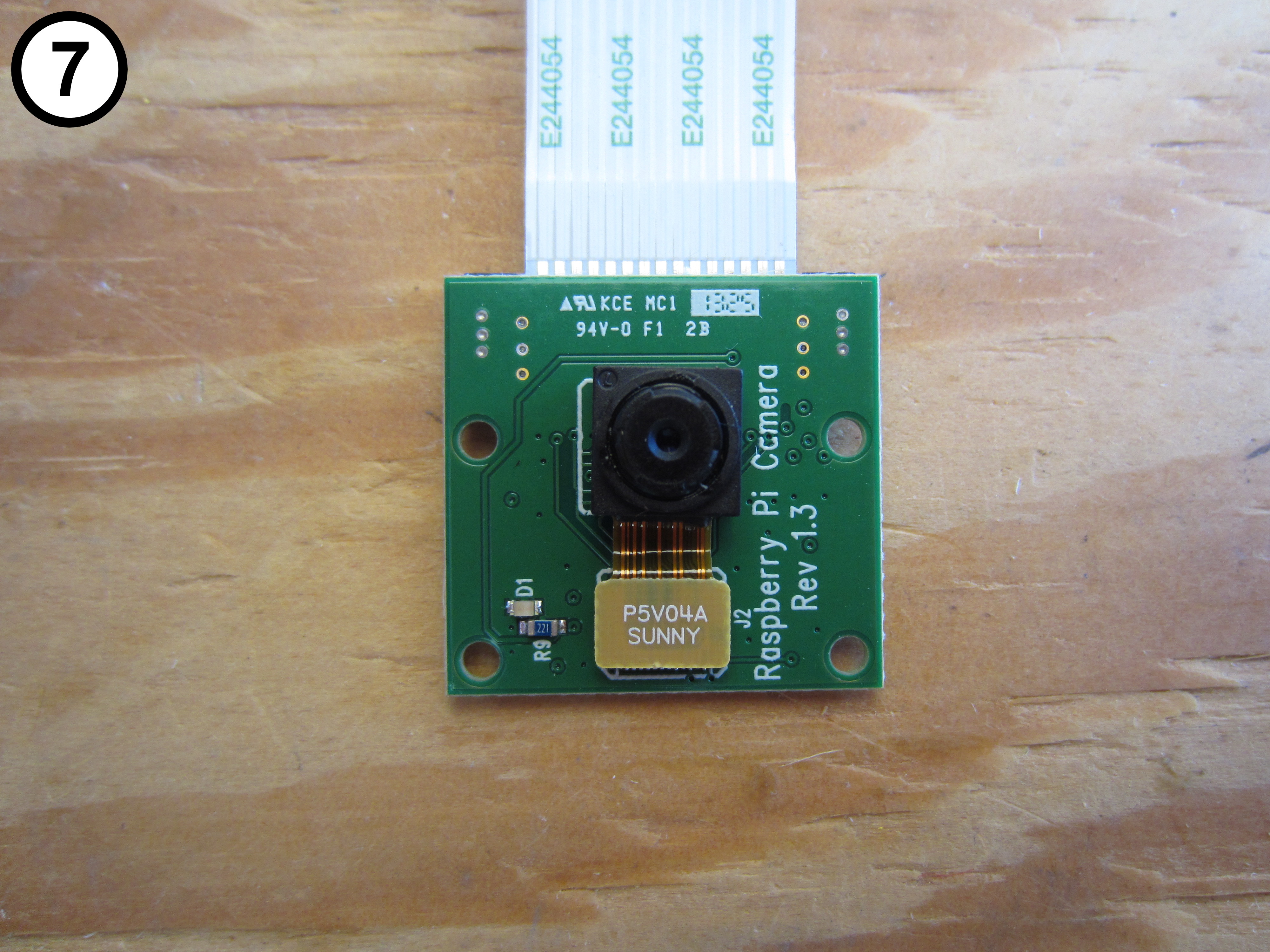 1 - 7 - Camera - RPi Camera Board.JPG