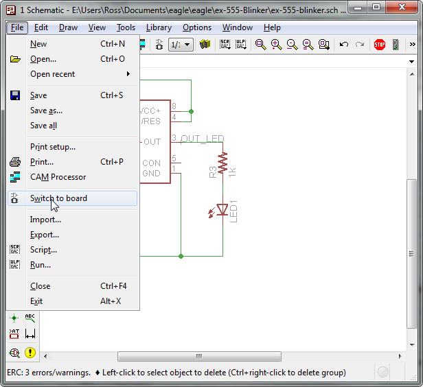 1 Schematic - EUsersRossDocumentseagleeagleex-555-Blinkerex-555-blinker._2012-08-22_20-22-06.png