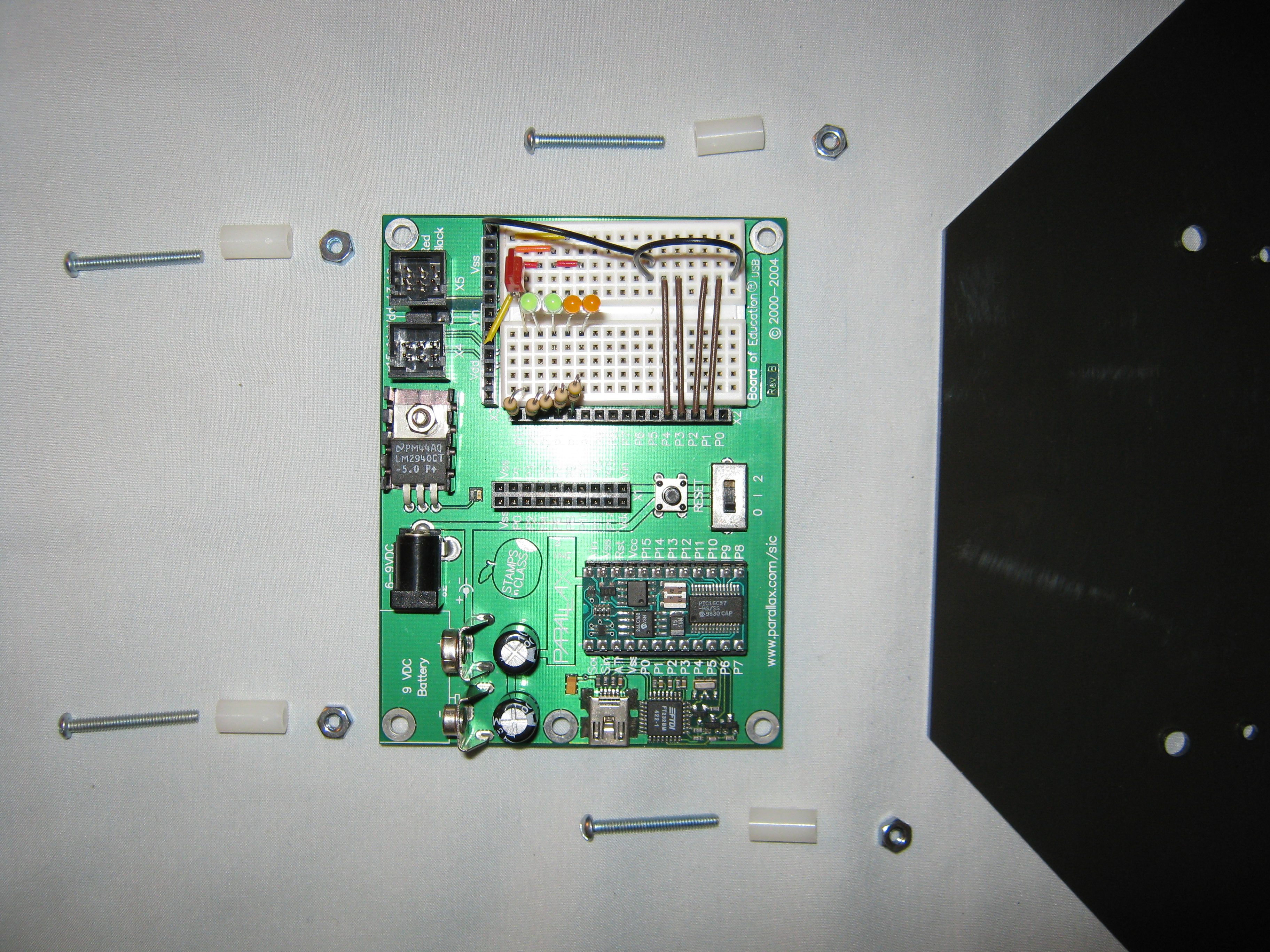 10 -2 - BOE Parts Layout CloseUp.JPG