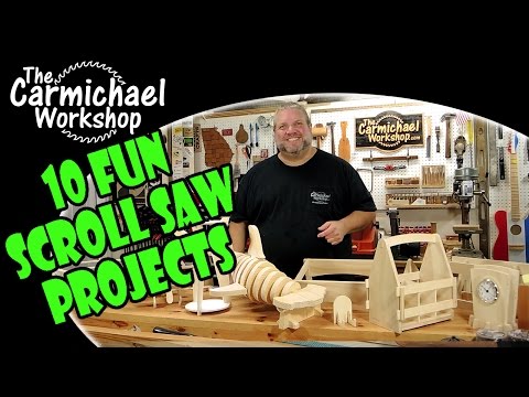 10 Fun Scroll Saw Woodworking Projects