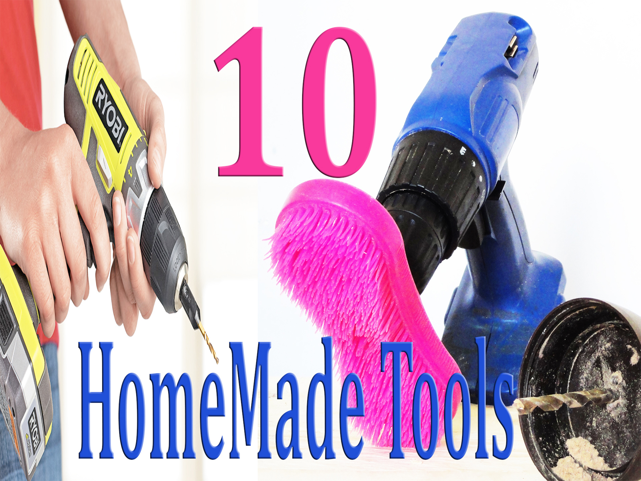 10 Homemade Tools - Using a Drill Life Hacks ..jpg