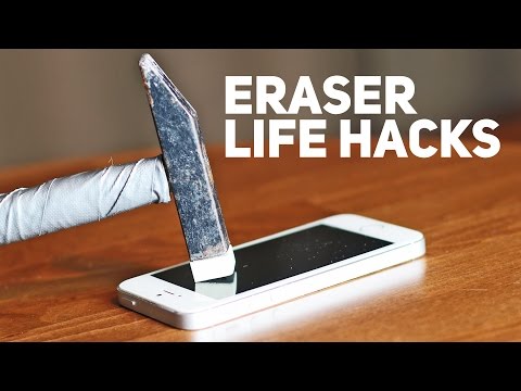 10 Incredible Life Hacks With Eraser