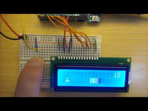 123D Circuits Arduino LCD Game