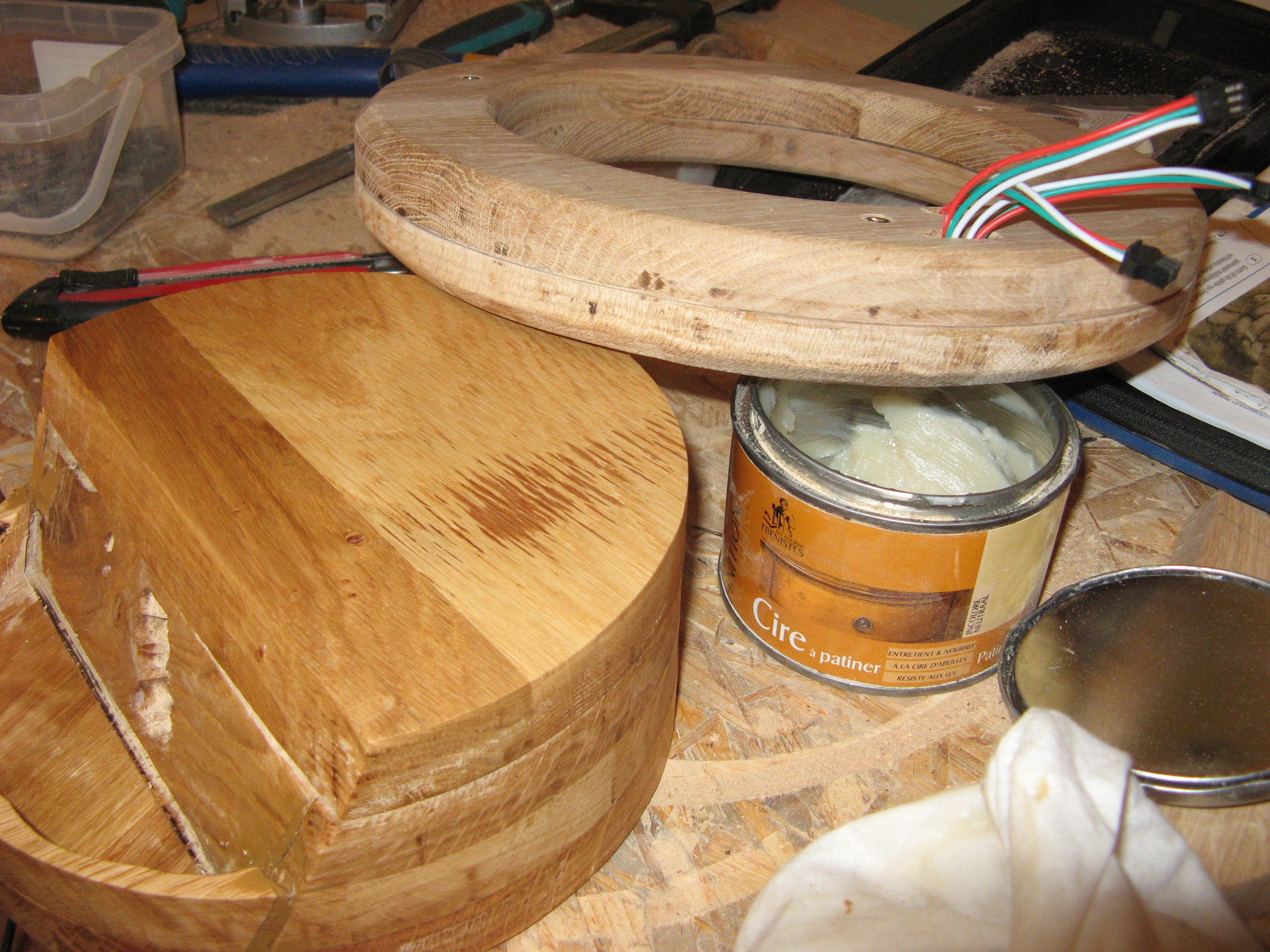 151 tron clock wax.JPG