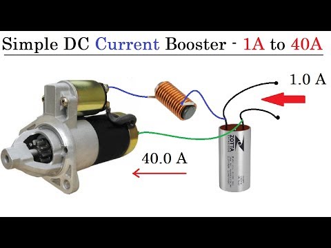 1A to 40A Current BOOST converter for upto 1000W DC Motor - Amazing Idea