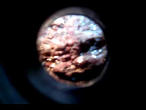 1st attempt loupe and cell phone video lawn mining