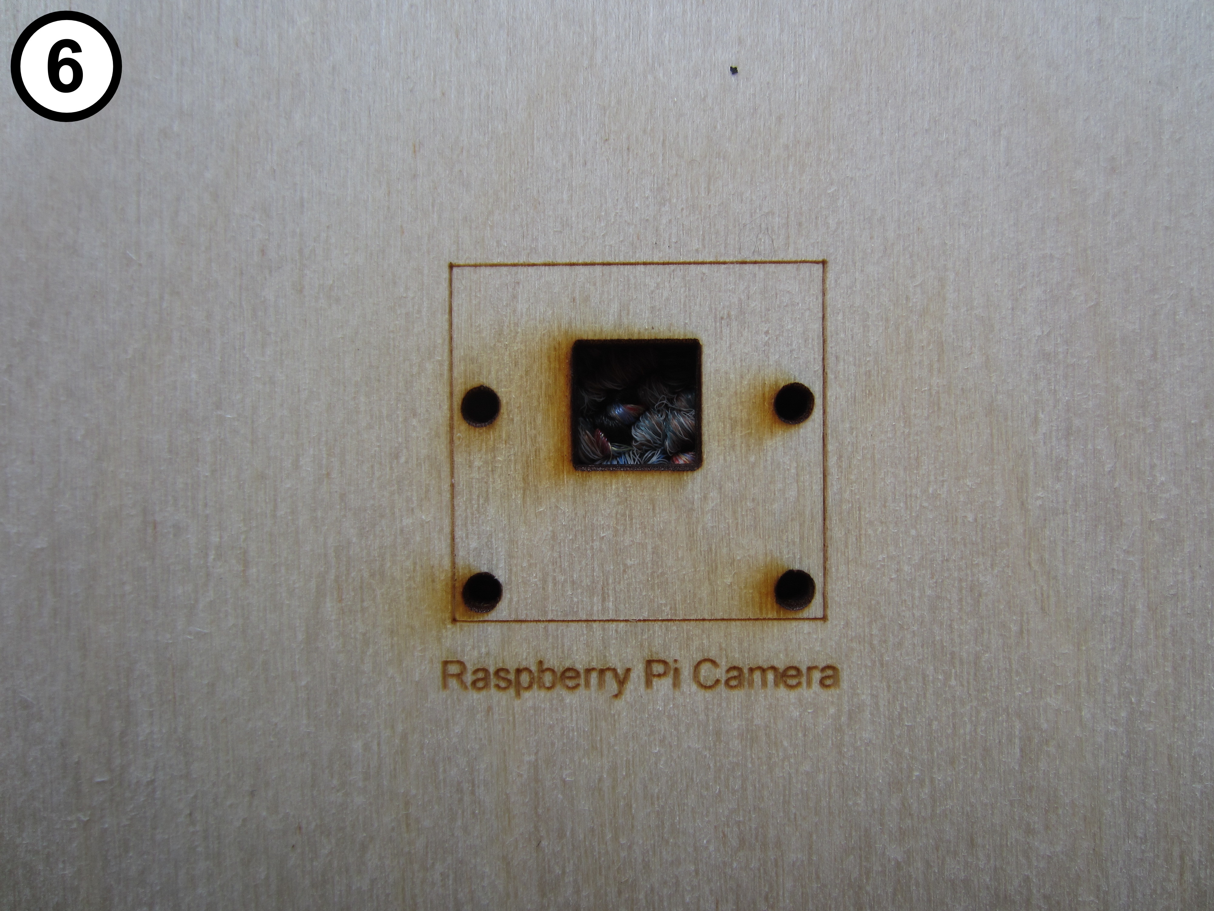 2 - 6 - Front Panel - RPi Camera Mount.JPG