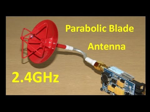 2 4GHz Parabolic Blade Antenna