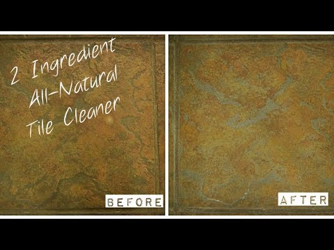 2 Ingredient All-Natural Tile Cleaner