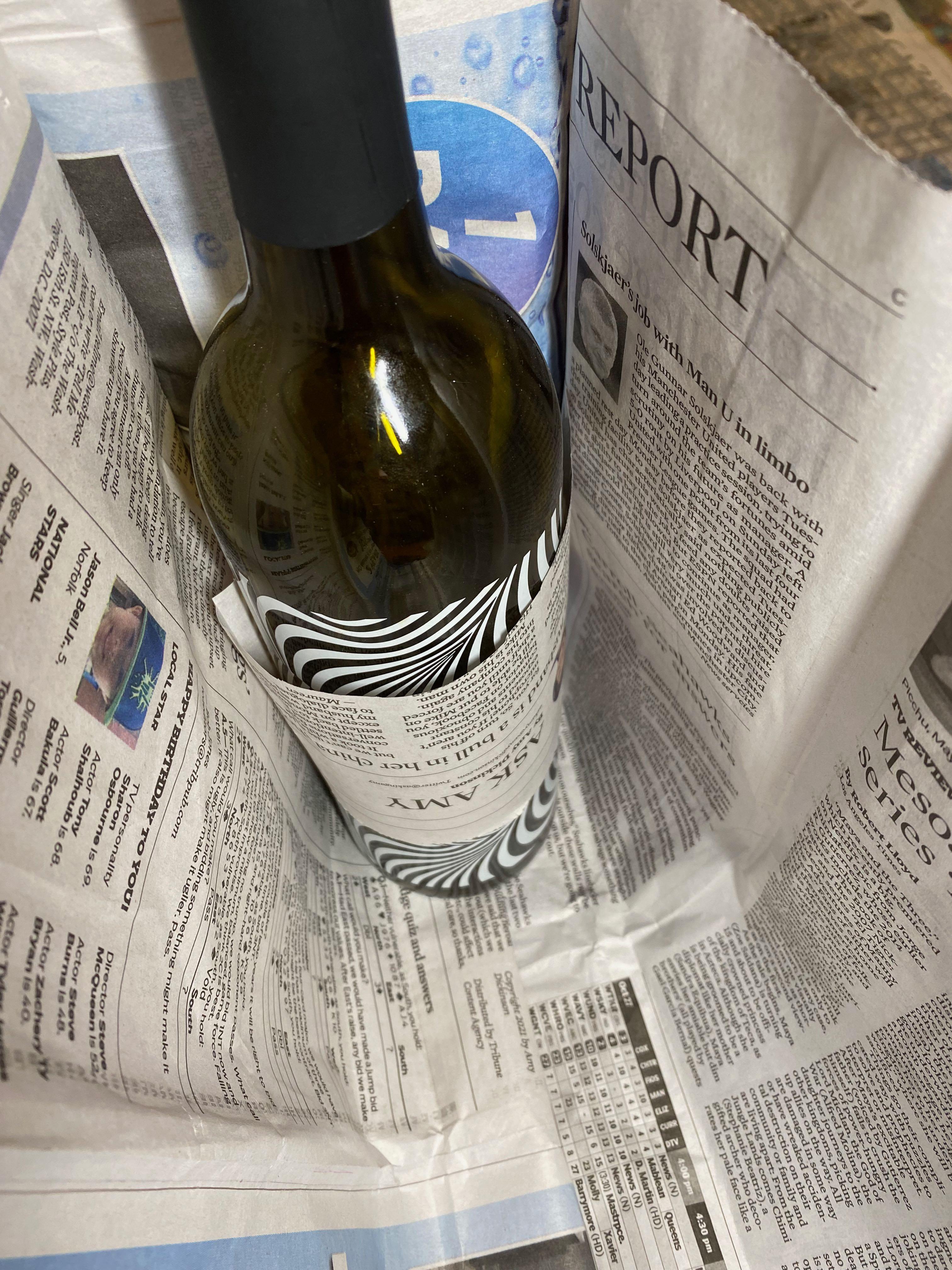 2 test newspaper wine tote picnic bag sailcloth diy tutorial how to sharon warren glass.jpeg