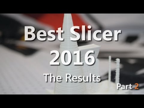 2016 Slicer Throw Down Part 2 - The Results!