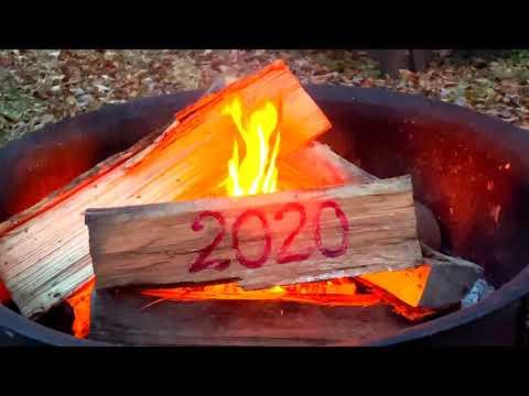 2020 Yule Log - New Years 2020 Edition - Watch 2020 burn to the grave