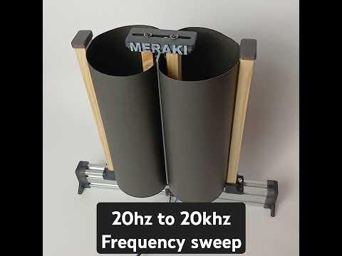 20hz to 20khz frequency sweep demo.