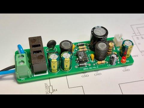 220Vac to 5Vdc Transformerless Power Supply Circuit Using LNK304 [read the disclaimer below]