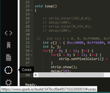 25 cores button at bottom left IDE.png