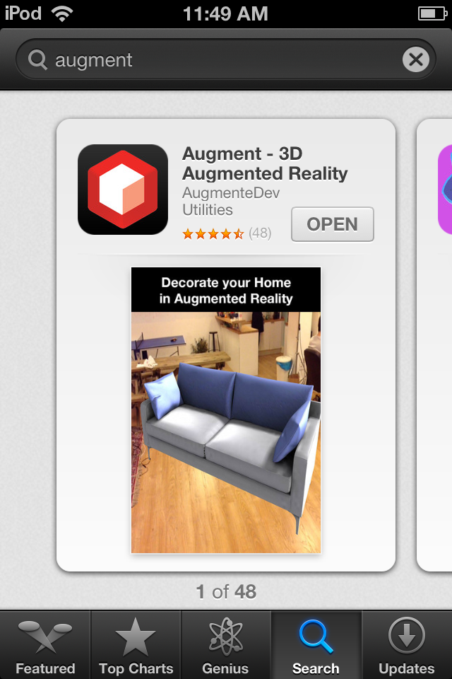 3 - 1 - Augment App in iTunes App Store.png