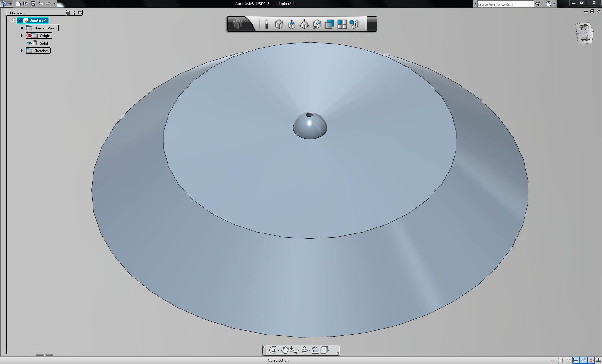 3 - 4 - Add a hole to the J2 in 123D.PNG