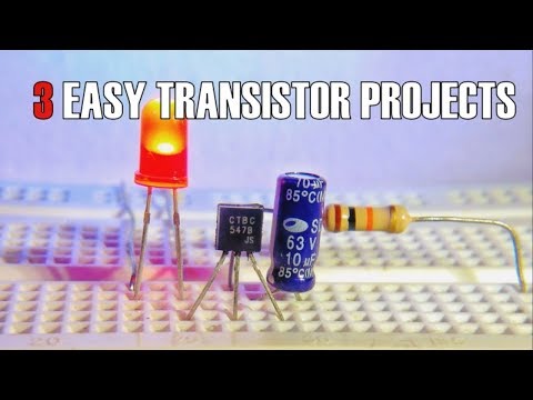 3 EASY TRANSISTOR PROJECTS