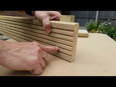 3 Make Your Own Stackable Vegetable Planter - First corner