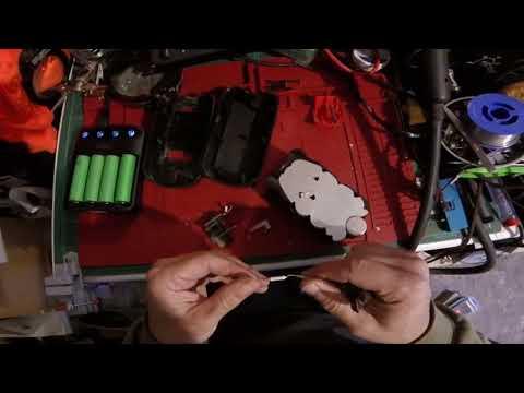 3 Power tool battery from NiCd to Lithium Ion (Disassembling of the old battery)