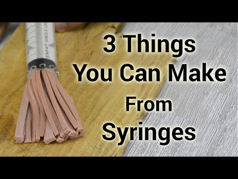 3 Things You Can Make From Syringes