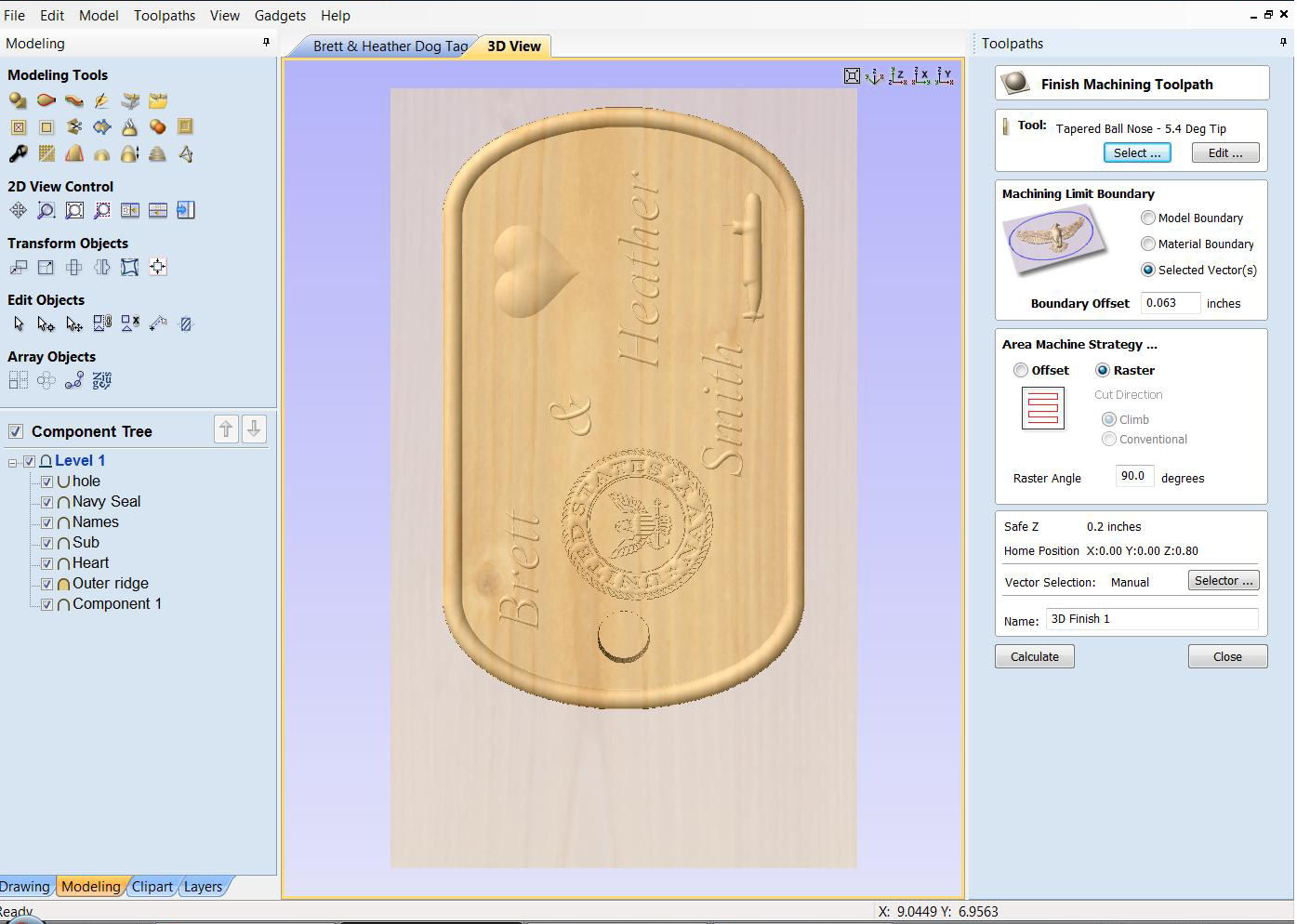 3D Finishing Toolpath.jpg
