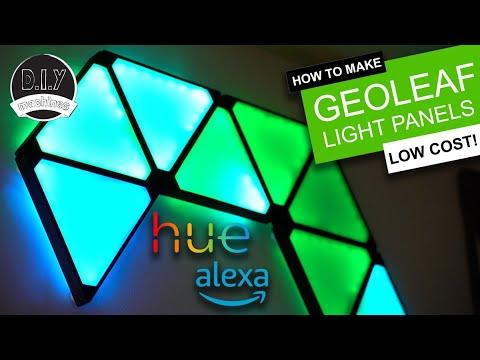 3D Print your own Nanoleaf project - Alexa, Hue and App integration