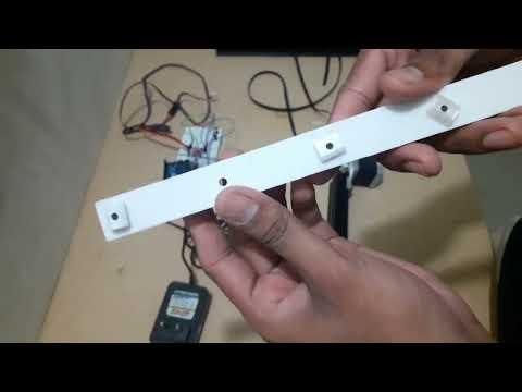 3D Printed Linear guide experiment .