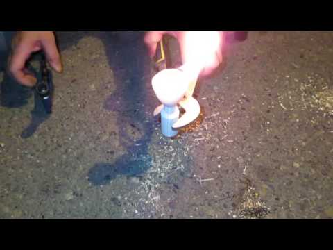 3D Printed Rocket Project: PLA burn test success #2