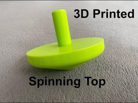 3D Printed Spinning Top - 2 minutes spin!