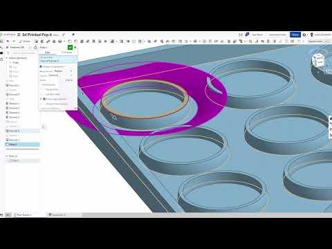 3D Printing Pop Its made with Onshape!
