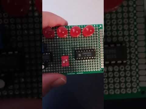 4 Bits Binary Counter Up/Down