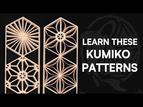 4 Kumiko Patterns to Master Next | Beyond Asanoha