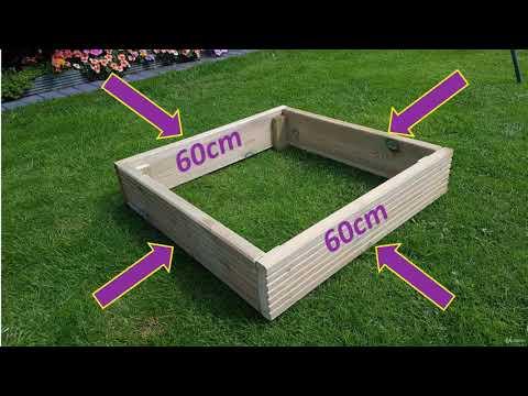 4 Make Your Own Stackable Vegetable Planter - Measuring and cutting