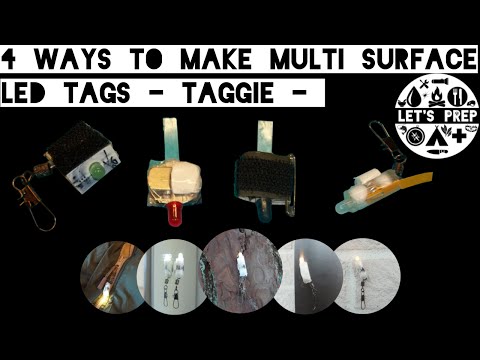 4 Ways to make Multi-Surface LED Tags - Taggie -