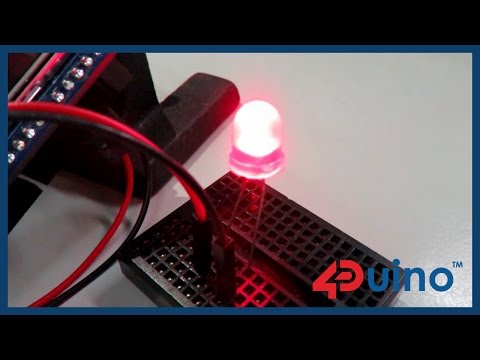 4Duino Project: LED Control using Touch Button