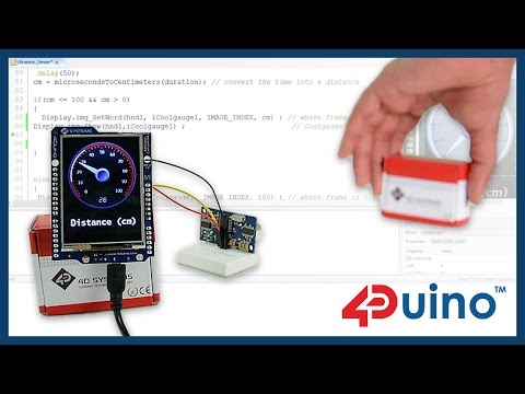 4Duino Project: Ultrasonic Sensor