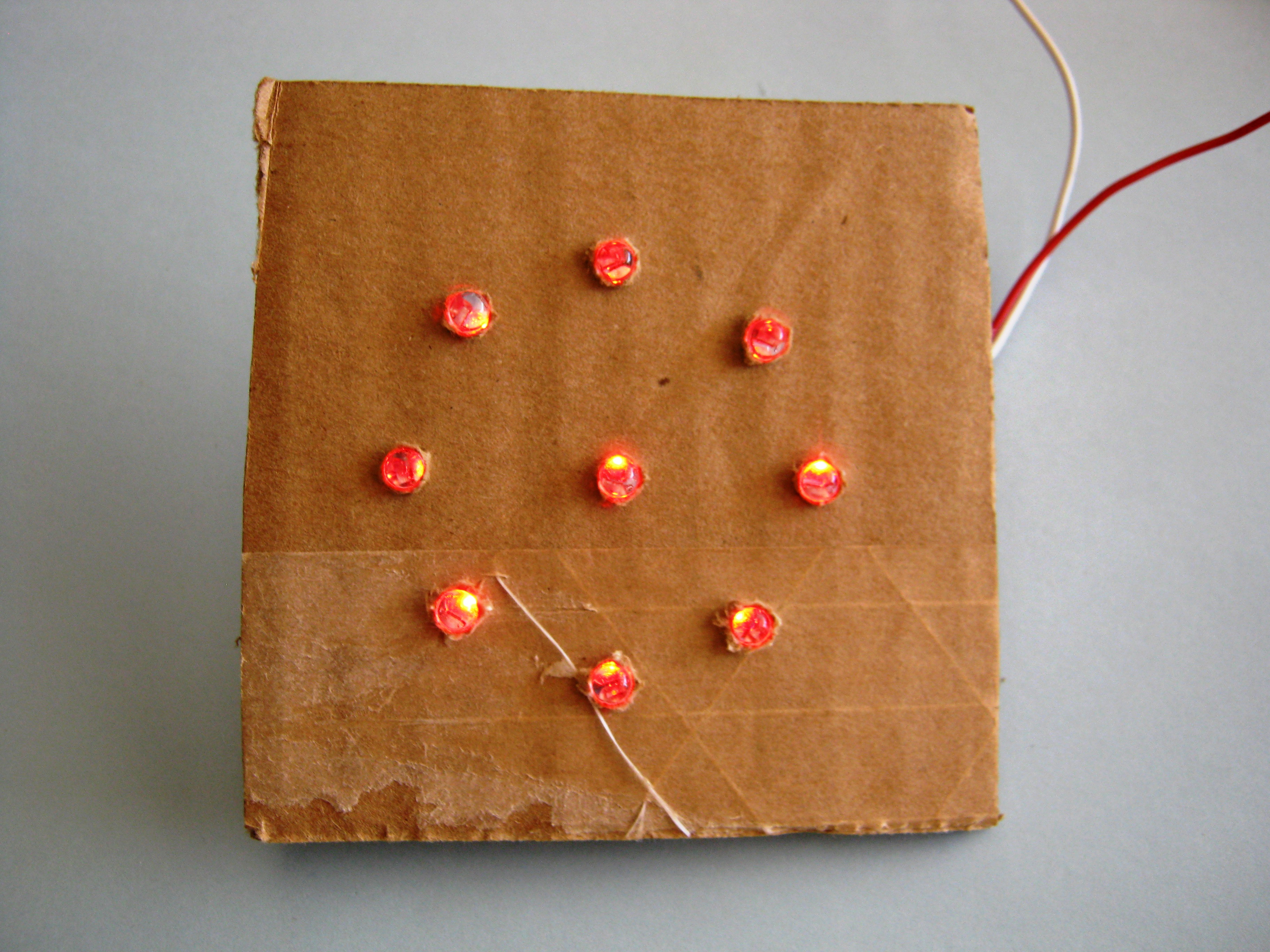 5 - 7 - Test LEDs after Soldering.JPG