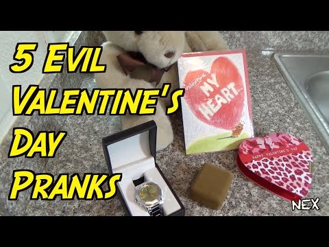 5 Evil Valentine's Day Pranks You Must Try- Payback on GF/BF