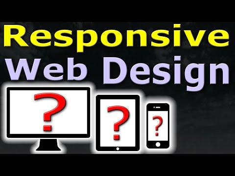 5 MIN TUTORIAL - Responsive Web Design - SIMPLE EASY