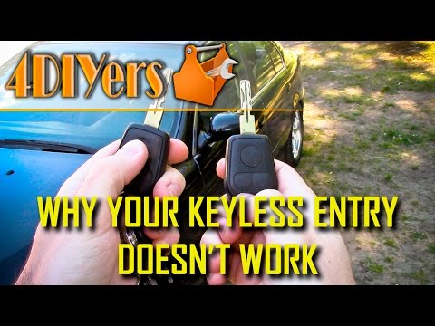 5 Reasons Why a Keyless Remote Does Not Work