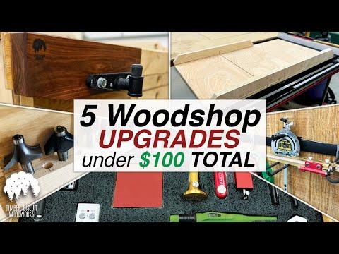 5 Woodshop Upgrades for Under $100 TOTAL!